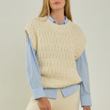 Chunky Knit Sweater Vest
