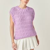 Chunky Knit Sweater Vest