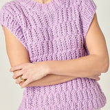 Chunky Knit Sweater Vest