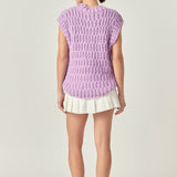 Chunky Knit Sweater Vest