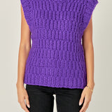 Chunky Knit Sweater Vest