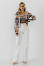 Load image into Gallery viewer, Knit Stripe Cardigan
