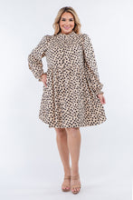 Load image into Gallery viewer, Dotted Button Detail Mini Dress
