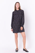 Load image into Gallery viewer, Floral Button Detail Mini Dress
