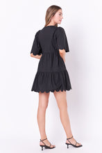 Load image into Gallery viewer, Scallop Detail Mini Dress

