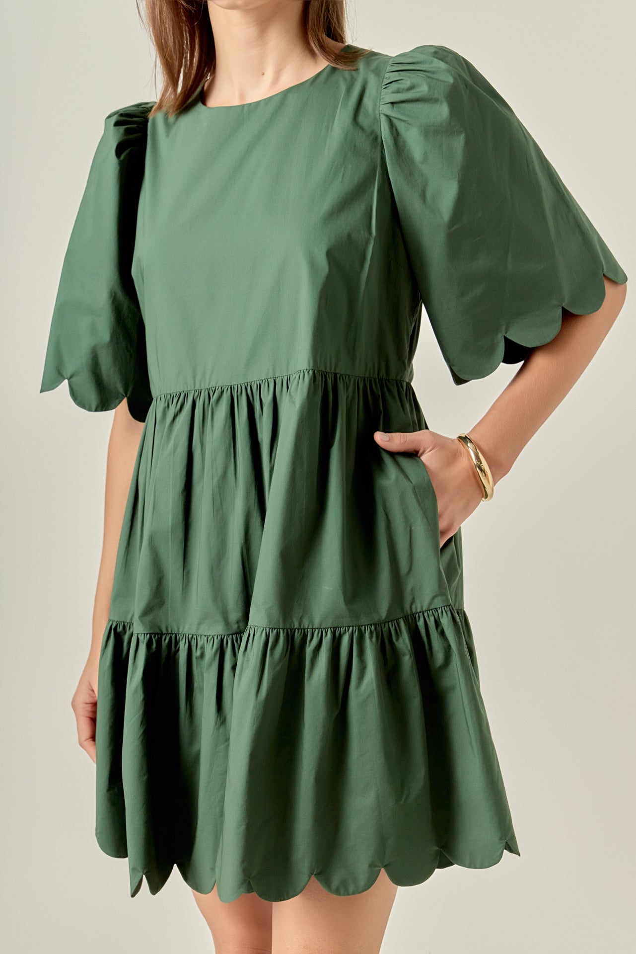 【Herlipto】Tweed Pleated Mini Dress Herlipto】Tweed Pleated Mini Dress