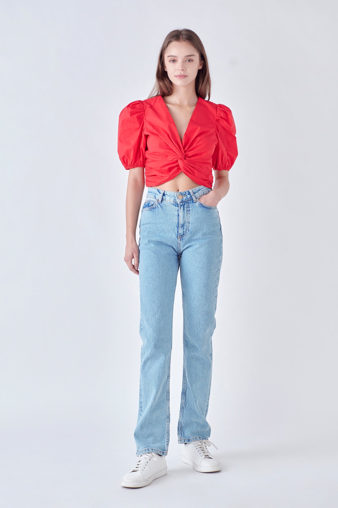 Twist Detail Top – English Factory