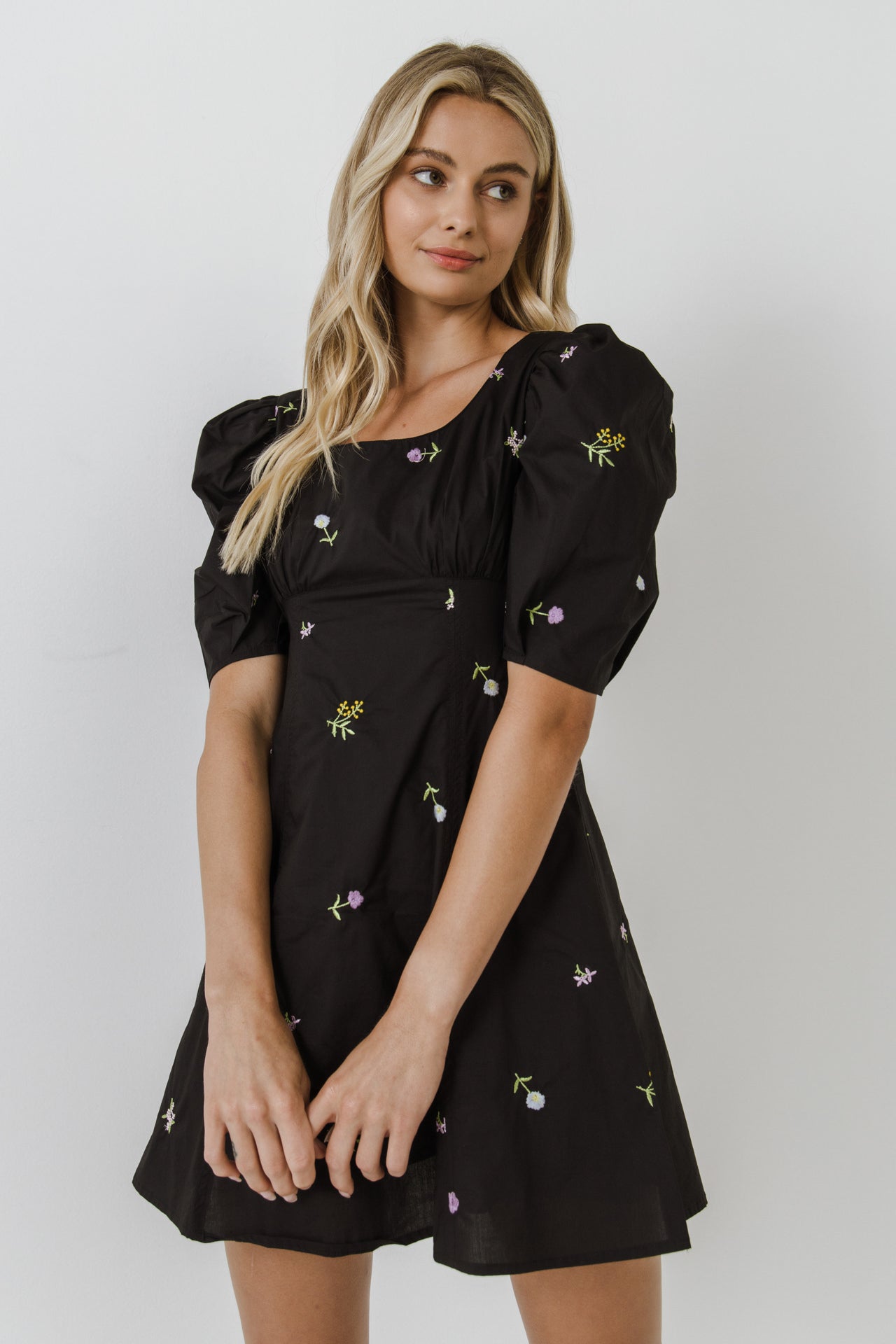 floral dress personality