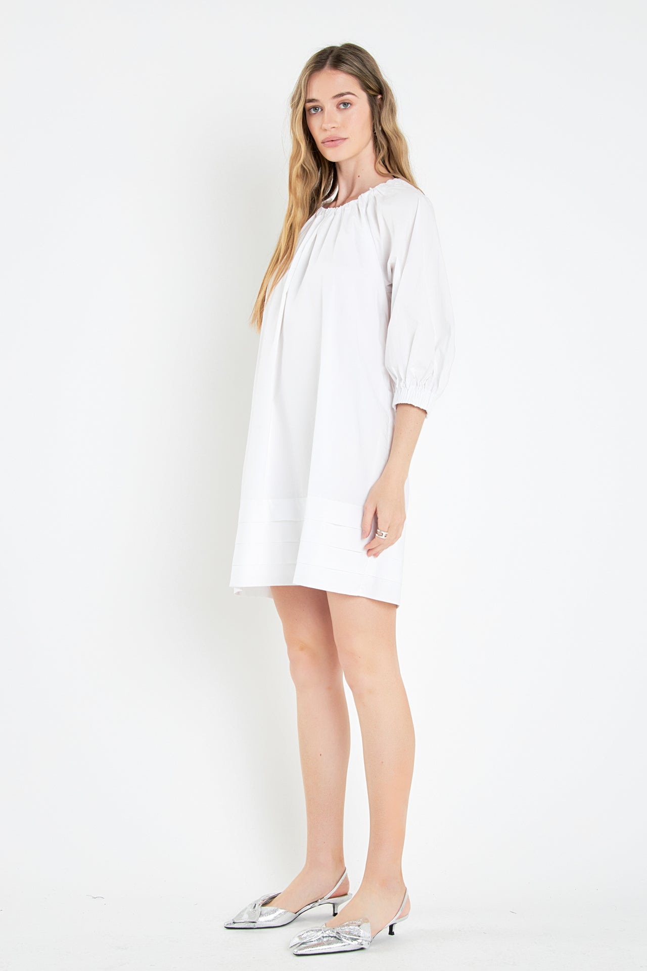 boxy short dress Boxy Lace Mini Dress - Brick