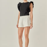 Knit Ruffled Top