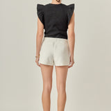 Knit Ruffled Top