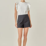 Knit Ruffled Top