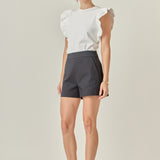 Knit Ruffled Top