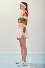 Load image into Gallery viewer, Multi Color Gingham Cardigan
