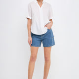 Side Slit Long Shirt