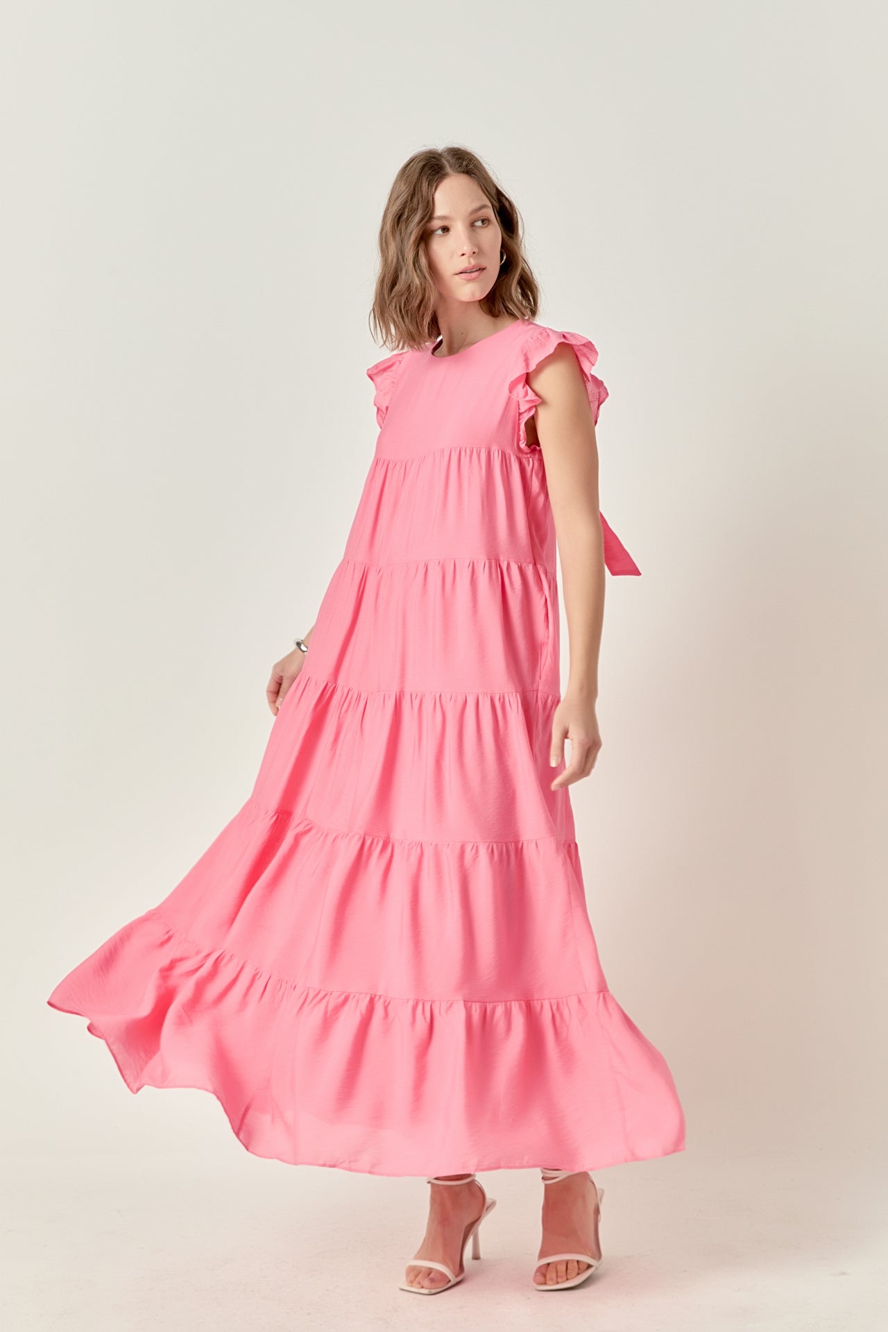 Tiered Maxi Dress – English Factory