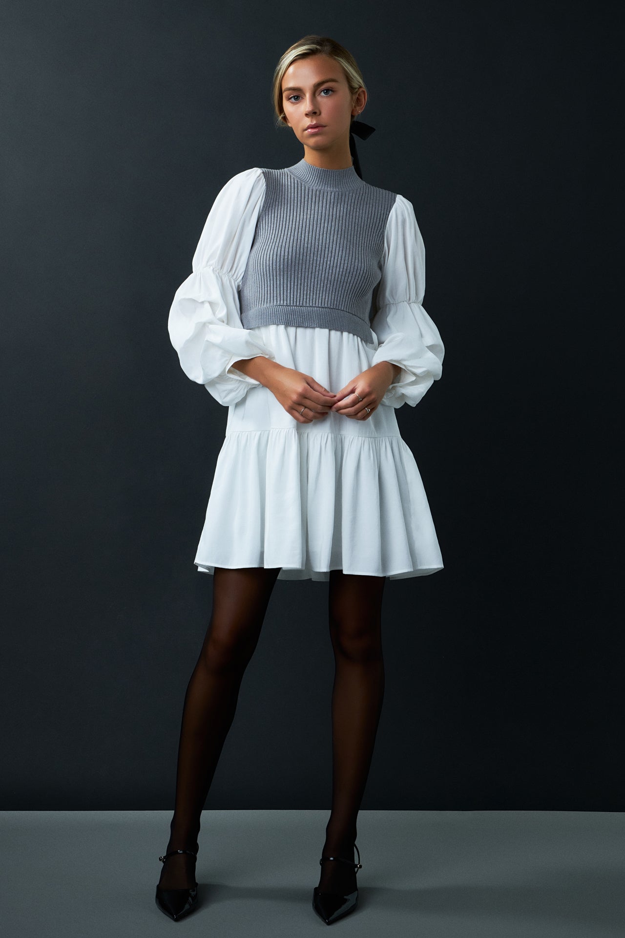 lunhaifi The Cap Sleeve Mini Dress Elegant A Line