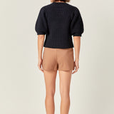 Colorblock High-Rise Skort