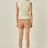 Colorblock High-Rise Skort