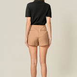 Colorblock High-Rise Skort