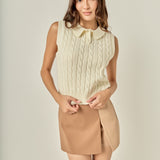 Colorblock High-Rise Skort