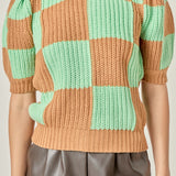 Check Pattern Sweater