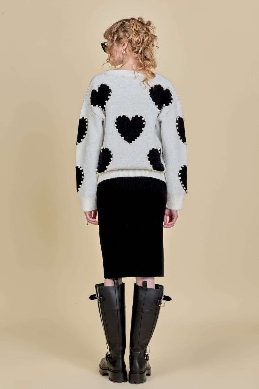 Heart throbe sweater