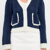 Open Weave Cardigan