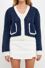Load image into Gallery viewer, Open Weave Cardigan
