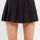 Pleated Skort