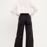 High-Waisted Wide Leg Cargo Pants