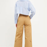 Wide Leg Cargo Pants