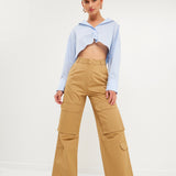 Wide Leg Cargo Pants