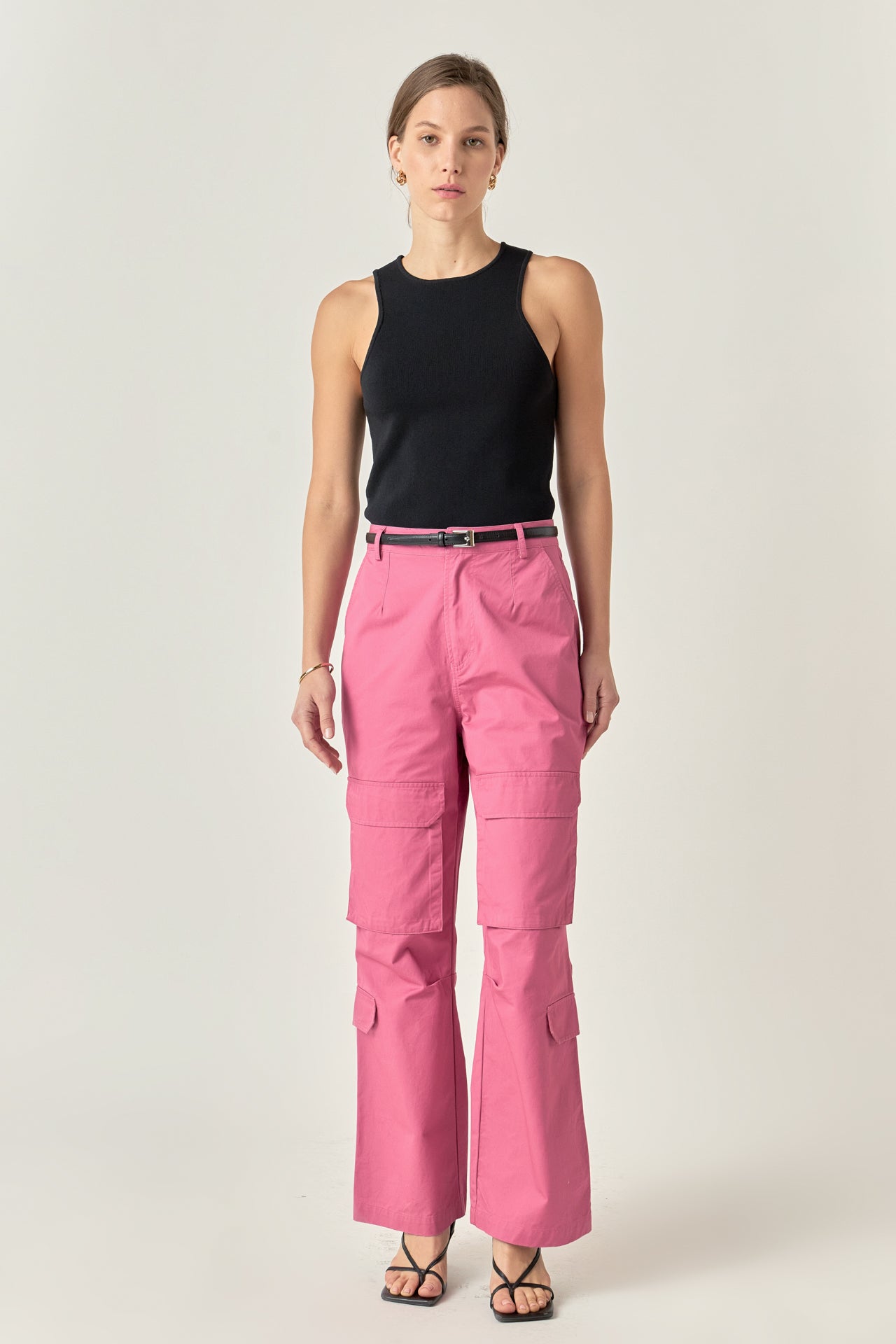 Wide Leg Cargo Pants