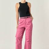 Wide Leg Cargo Pants