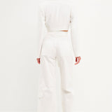 Wide Leg Cargo Pants