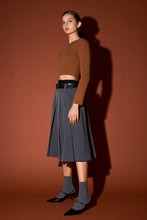 Load image into Gallery viewer, Cropped Ribbed Knit Sweater
