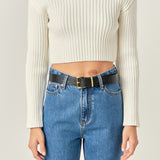 Cropped Ribbed Knit Sweater