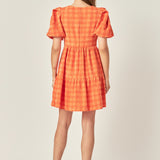 Tweed Babydoll Dress