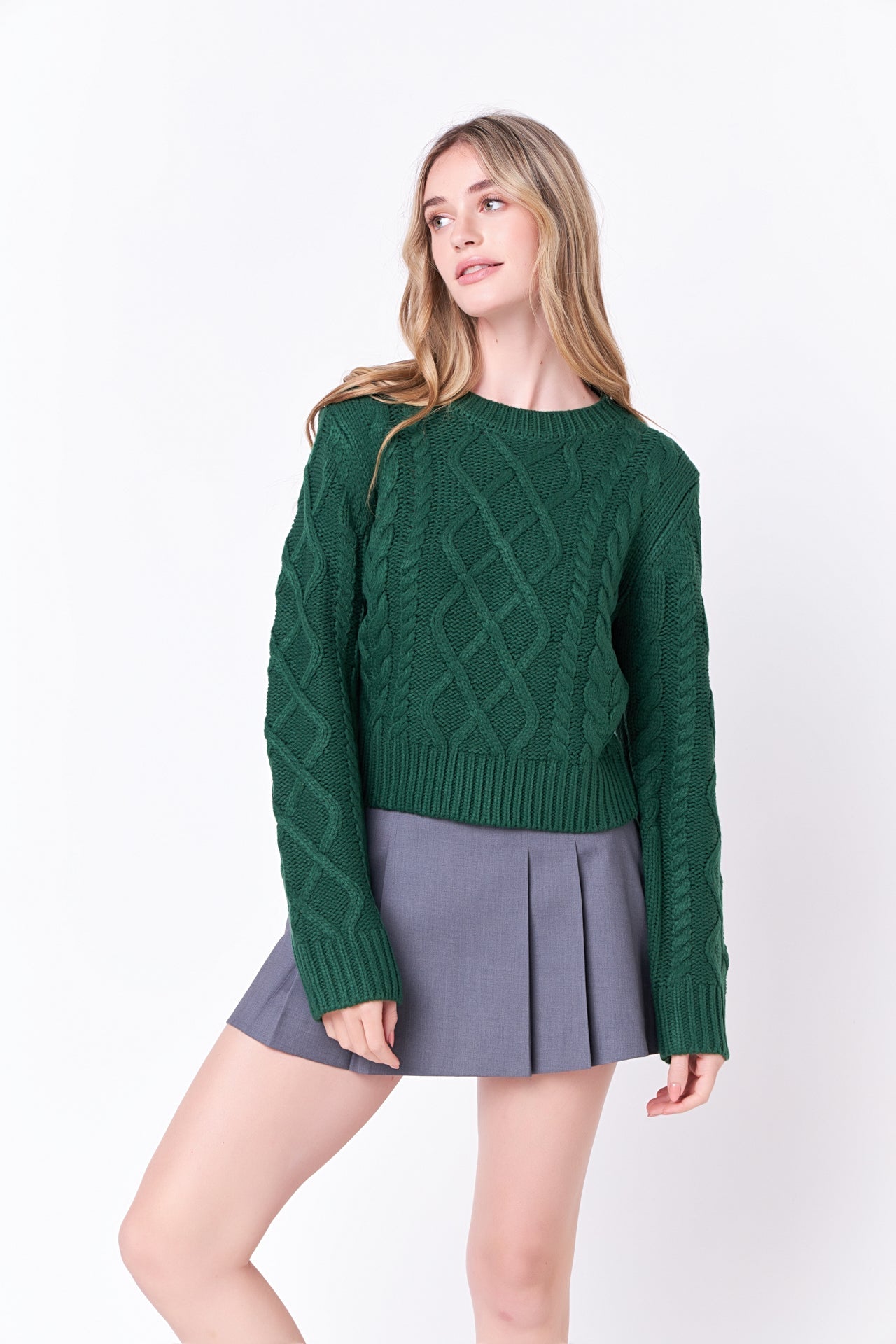 Sale of Cable-Knit Sweater