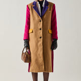 Premium Oversize Color block Coat