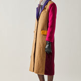 Premium Oversize Color block Coat