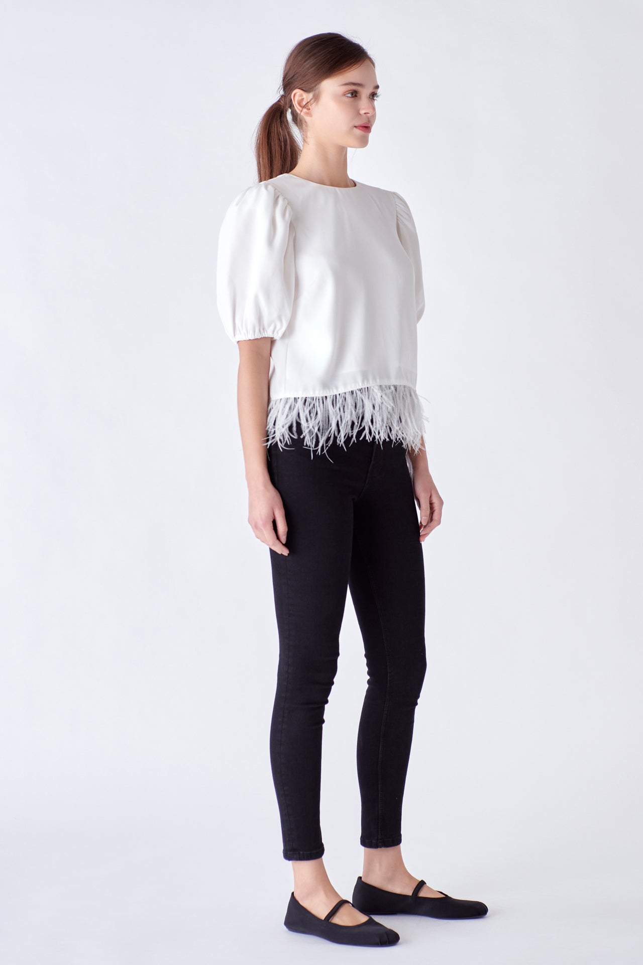 Feather Edge Top – English Factory