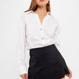 Oversized Collared Shirt