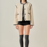 Premium Faux Shearling Jacket
