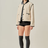 Premium Faux Shearling Jacket