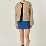 Premium Faux Shearling Jacket