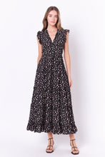 Load image into Gallery viewer, Floral Ruffle Detail Long Dress
