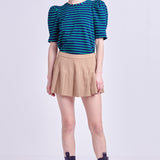 Stripe Women Knit Shirt