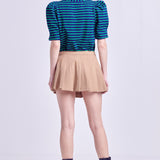 Stripe Women Knit Shirt